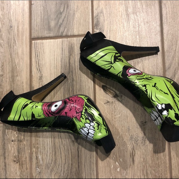 Iron Fist Shoes - Iron Fist Zombie Stomper Heels